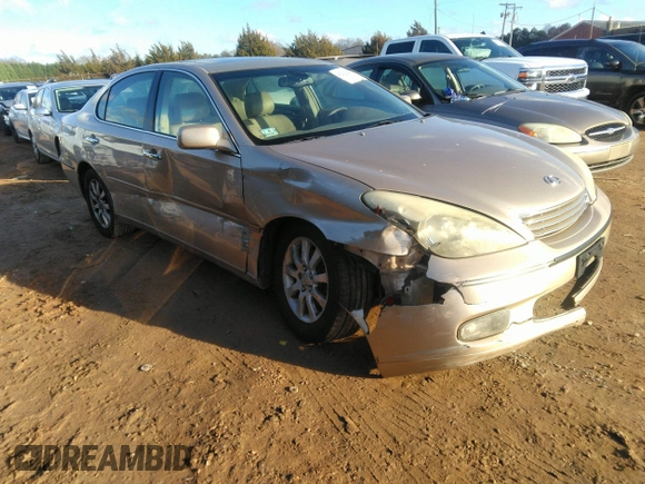 2004 Lexus ES 350 with VIN JTHBA30G145042530, listed as a IAAI auction lot 41212924 with Not Provided miles and . Bid and sale history available at DreamBid. Image 1.