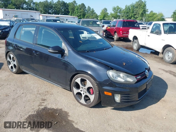 2011 Volkswagen Golf GTI with VIN WVWGV7AJ2BW030083, listed as a IAAI auction lot 42636006 with 177,477 mi miles and . Bid and sale history available at DreamBid. Image 1.