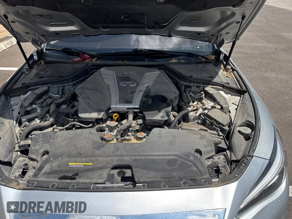 2018 Infiniti Q50 Luxe with VIN JN1EV7AP6JM350970, listed as a Copart auction lot 65393755 with 108,287 mi miles and Clean title. Bid and sale history available at DreamBid. Image 7.