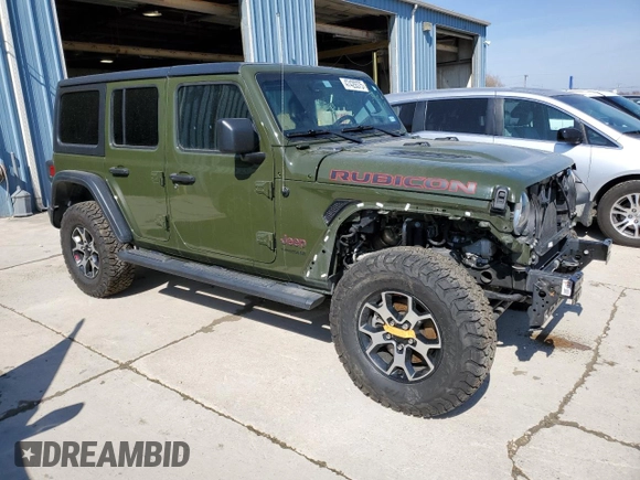 2020 Jeep Wrangler Unlimited Rubicon z VIN 1C4HJXFG9LW329455, wystawiony jako Copart lot #47429375 z przebiegiem 57 629 mil mil oraz Szkoda całkowita • Salvage title. Historia ofert i sprzedaży dostępna na DreamBid. Obrazek 4.