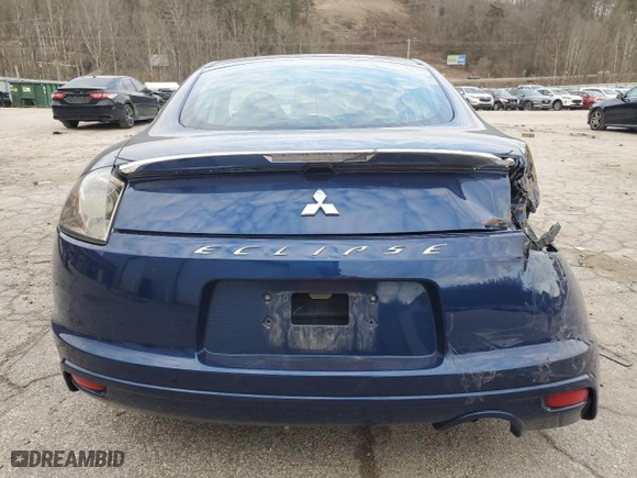 2009 Mitsubishi Eclipse GS with VIN 4A3AK24F09E015975, listed as a Copart auction lot 46525525 with 99,628 mi miles and Salvage Title. Bid and sale history available at carsss.com. Image 6.
