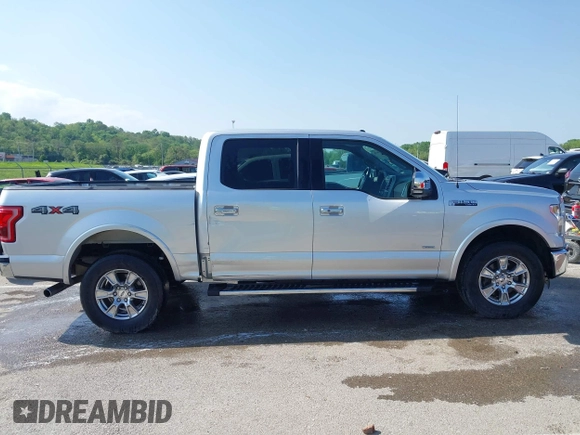 2015 Ford F-150 XLT with VIN 1FTEW1EG8FKE61864, listed as a IAAI auction lot 42120436 with 129,448 mi miles and . Bid and sale history available at DreamBid. Image 14.
