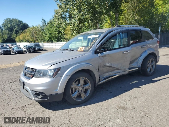 2016 Dodge Journey Crossroad Plus with VIN 3C4PDDGG8GT190091, listed as a Copart auction lot 43560765 with 96,225 mi miles and Salvage title. Bid and sale history available at DreamBid. Image 1.