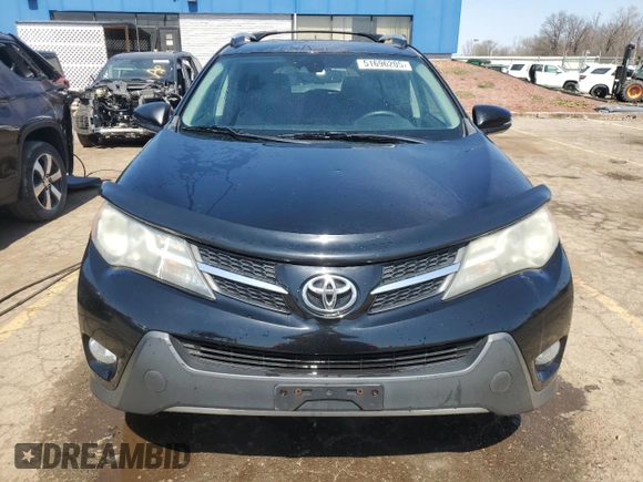 2014 Toyota RAV4 Limited with VIN 2T3DFREV6EW146902, listed as a Copart auction lot 51696205 with 286,778 mi miles and Salvage Title. Bid and sale history available at carsss.com. Image 5.