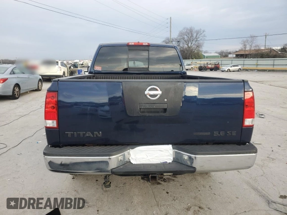 2010 Nissan Titan SE with VIN 1N6BA0CH6AN317404, listed as a Copart auction lot 85713834 with 152,839 mi miles and Clean Title. Bid and sale history available at carsss.com. Image 6.
