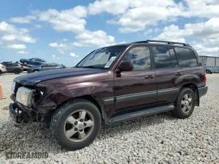 2004 Toyota Land Cruiser with VIN JTEHT05J042051807, listed as a Copart auction lot 53260915 with 366,102 mi miles and Salvage Title. Bid and sale history available at carsss.com. Image 1.