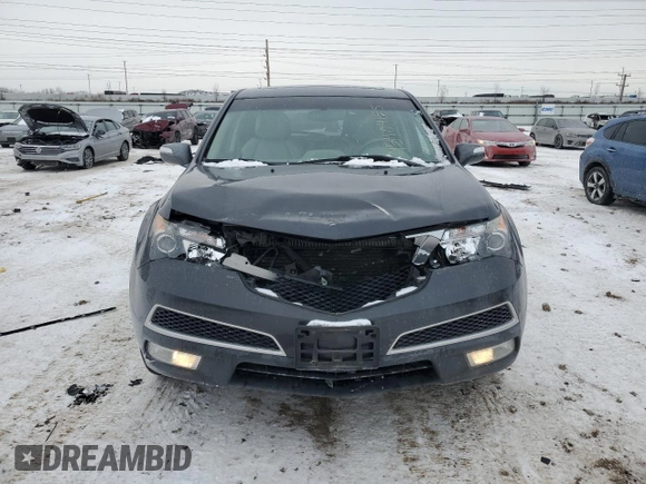 2013 Acura MDX Tech Pkg with VIN 2HNYD2H37DH510679, listed as a Copart auction lot 45404195 with 111,483 mi miles and Salvage Title. Bid and sale history available at carsss.com. Image 5.