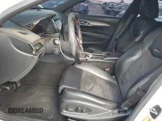 2017 Cadillac ATS-V with VIN 1G6AN5RY0H0216084, listed as a Copart auction lot 79225284 with 53,459 mi miles and Salvage Title. Bid and sale history available at carsss.com. Image 7.