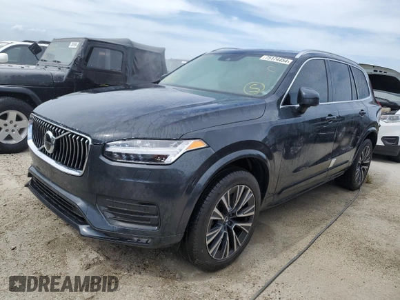 2022 Volvo XC90 Momentum with VIN YV4102CK3N1866321, listed as a Copart auction lot 75174454 with 11,465 mi miles and Non Repairable. Bid and sale history available at DreamBid. Image 1.