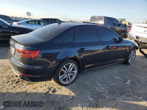 2017 Audi A4 Season of Audi ultra Premium with VIN WAUKMAF40HN044508, listed as a Copart auction lot 83686714 with 96,976 mi miles and Salvage Title. Bid and sale history available at carsss.com. Image 3.