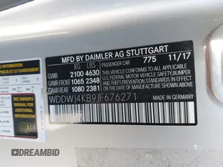 2018 Mercedes-Benz C 300 with VIN WDDWJ4KB9JF676271, listed as a IAAI auction lot 41244896 with 95,013 mi miles and . Bid and sale history available at DreamBid. Image 9.