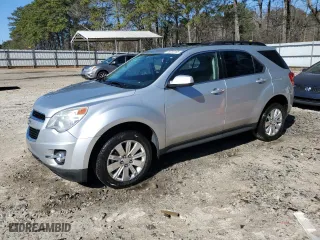 2011 Chevrolet Equinox LT w/2LT with VIN 2GNALPEC3B1210629, listed as a Copart auction lot 46785135 with 125,929 mi miles and Salvage Title. Bid and sale history available at carsss.com. Image 1.