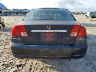 2001 Honda Civic with VIN 1HGES15231L060100, listed as a Copart auction lot 76254824 with Not provided miles and Clean title. Bid and sale history available at DreamBid. Image 6.