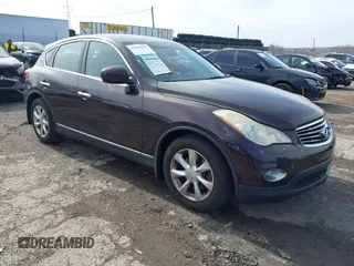 2010 Infiniti EX Journey with VIN JN1AJ0HR2AM751019, listed as a IAAI auction lot 41839742 with Not Provided miles. Bid and sale history available at carsss.com. Image 1.