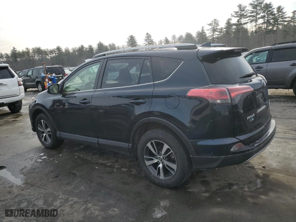 2017 Toyota RAV4 XLE with VIN JTMRFREV9HD199634, listed as a Copart auction lot 87889835 with 57,066 mi miles and Salvage Title. Bid and sale history available at carsss.com. Image 2.