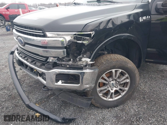 2018 Ford F-150 XL with VIN 1FTEW1E51JFC55334, listed as a IAAI auction lot 41485040 with 122,169 mi miles. Bid and sale history available at carsss.com. Image 6.