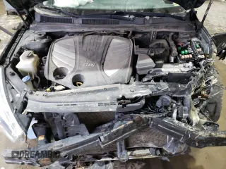 2015 Kia Cadenza Premium with VIN KNALN4D77F5177179, listed as a Copart auction lot 45297215 with 170,043 mi miles and Salvage Title. Bid and sale history available at carsss.com. Image 12.
