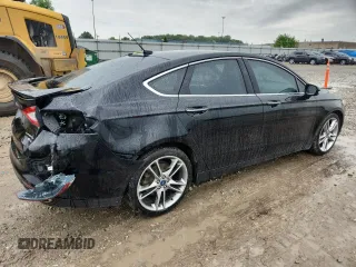 2016 Ford Fusion Titanium with VIN 3FA6P0D92GR136550, listed as a Copart auction lot 62324845 with 100,469 mi miles and Clean title. Bid and sale history available at DreamBid. Image 3.