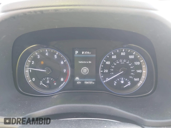 2020 Hyundai Kona SEL Plus with VIN KM8K6CAA7LU502089, listed as a IAAI auction lot 41753825 with 106,727 mi miles and . Bid and sale history available at carsss.com. Image 7.
