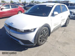 2022 Hyundai IONIQ 5 SEL with VIN KM8KN4AE0NU072789, listed as a Copart auction lot 61563612 with 3,819 mi miles. Bid and sale history available at carsss.com. Image 2.