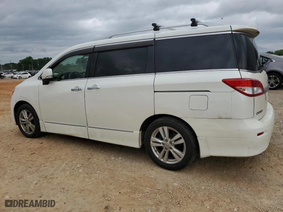 2015 Nissan Quest S with VIN JN8AE2KP8F9121606, listed as a Copart auction lot 54638664 with 104,186 mi miles. Bid and sale history available at carsss.com. Image 2.