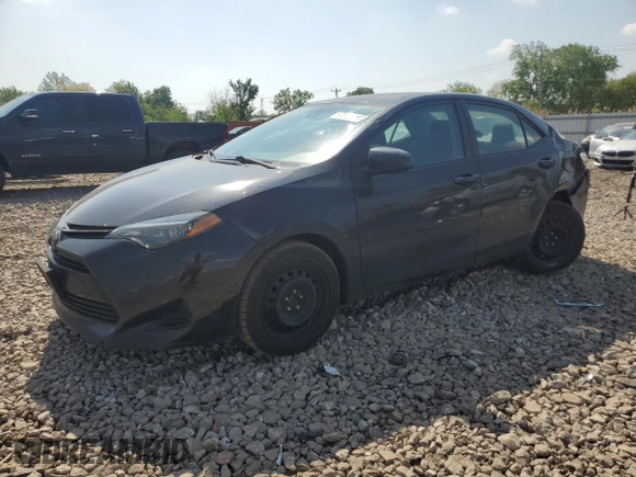 2019 Toyota Corolla L with VIN 2T1BURHEXKC167640, listed as a Copart auction lot 57276495 with 151,944 mi miles and Salvage title. Bid and sale history available at DreamBid. Image 1.