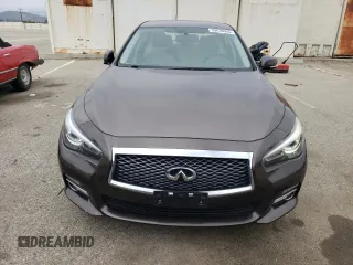 2017 Infiniti Q50 Sport with VIN JN1EV7AP9HM743324, listed as a Copart auction lot 59636665 with 67,908 mi miles and Salvage title. Bid and sale history available at DreamBid. Image 5.