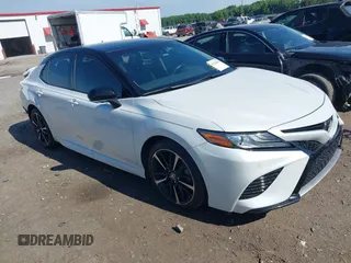 2018 Toyota Camry XSE with VIN 4T1B61HK3JU099227, listed as a IAAI auction lot 42326183 with 133,122 mi miles and . Bid and sale history available at DreamBid. Image 1.