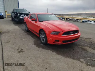 2014 Ford Mustang V6 with VIN 1ZVBP8AM9E5264443, listed as a Copart auction lot 51792565 with 130,984 mi miles and Salvage Title. Bid and sale history available at carsss.com. Image 13.