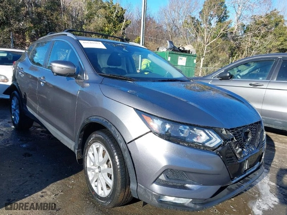 2020 Nissan Rogue Sport S with VIN JN1BJ1CWXLW361235, listed as a IAAI auction lot 41649557 with 40,131 mi miles. Bid and sale history available at carsss.com. Image 1.