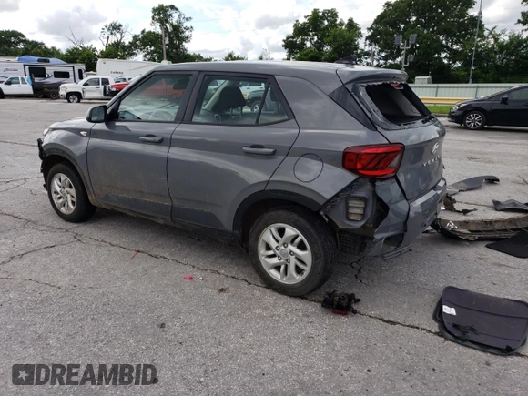 2022 Hyundai Venue SE with VIN KMHRB8A37NU134637, listed as a Copart auction lot 60866415 with 121,028 mi miles and Salvage title. Bid and sale history available at DreamBid. Image 2.