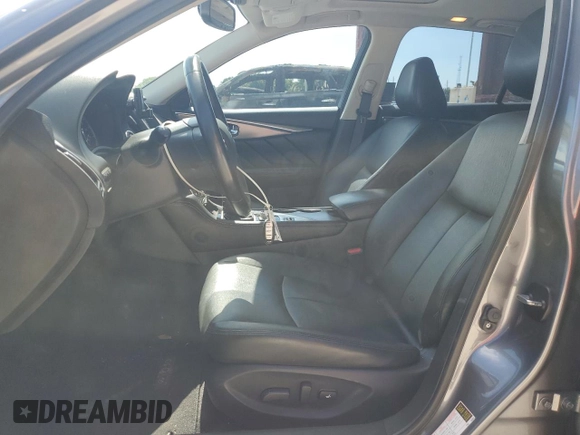 2017 Infiniti Q50 Premium z VIN JN1EV7AP4HM742288, wystawiony jako Copart lot #56983375 z przebiegiem 104 637 mil mil oraz Szkody całkowita. Historia ofert i sprzedaży dostępna na DreamBid. Obrazek 7.
