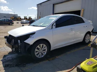 2019 Hyundai Accent SE with VIN 3KPC24A31KE069930, listed as a Copart auction lot 46283713 with 54,716 mi miles. Bid and sale history available at carsss.com. Image 1.