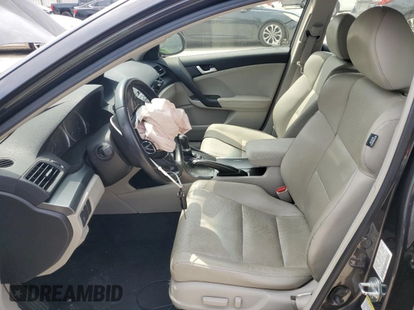 2013 Acura TSX Technology with VIN JH4CU2F67DC008608, listed as a Copart auction lot 53579855 with 129,772 mi miles and Clean title. Bid and sale history available at DreamBid. Image 7.
