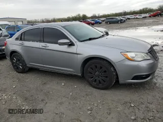 2014 Chrysler 200 LX with VIN 1C3CCBAB3EN213846, listed as a Copart auction lot 51646405 with 171,792 mi miles and Salvage Title. Bid and sale history available at carsss.com. Image 4.