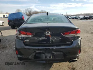 2018 Hyundai Sonata Limited with VIN 5NPE34AFXJH615165, listed as a Copart auction lot 83591704 with 84,567 mi miles and Salvage Title. Bid and sale history available at DreamBid. Image 6.