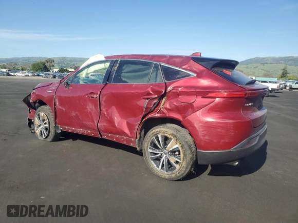 2021 Toyota Venza LE with VIN JTEAAAAH5MJ036001, listed as a Copart auction lot 52758505 with Not Provided miles and Salvage Title. Bid and sale history available at DreamBid. Image 2.