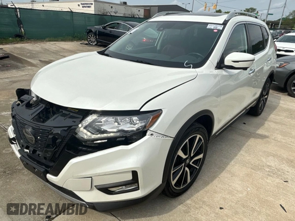 2019 Nissan Rogue SL with VIN 5N1AT2MV3KC723335, listed as a Copart auction lot 50927014 with 125,319 mi miles. Bid and sale history available at carsss.com. Image 2.