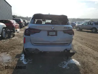 2022 BMW X3 M with VIN 5YM13EC05N9K66502, listed as a Copart auction lot 43451573 with 10,270 mi miles and Salvage Title. Bid and sale history available at carsss.com. Image 6.