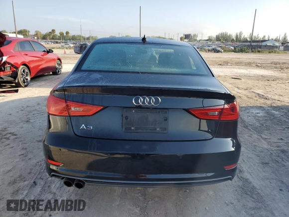 2016 Audi A3 1.8T Premium with VIN WAUA7GFF9G1112124, listed as a Copart auction lot 48717703 with 39,928 mi miles. Bid and sale history available at carsss.com. Image 6.