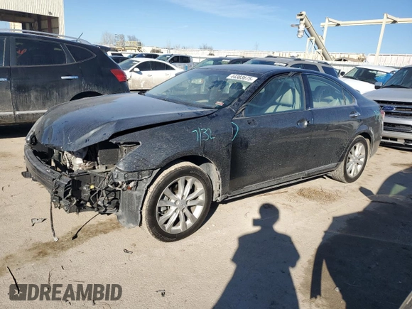 2011 Lexus ES with VIN JTHBK1EG0B2434021, listed as a Copart auction lot 44383675 with 71,182 mi miles and Salvage Title. Bid and sale history available at carsss.com. Image 1.