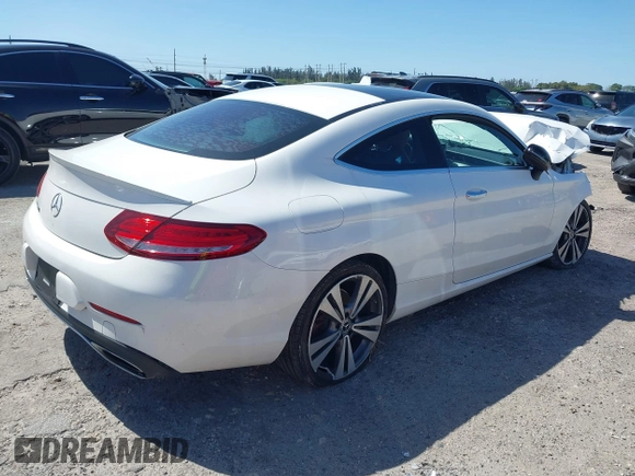 2017 Mercedes-Benz C 300 with VIN WDDWJ4JB4HF551626, listed as a IAAI auction lot 41735887 with 104,140 mi miles and . Bid and sale history available at carsss.com. Image 4.