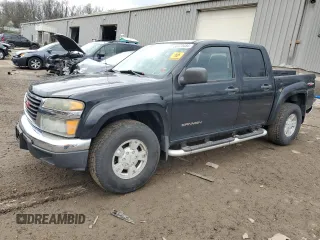2004 GMC Canyon 1SB SLE Z85 with VIN 1GTDT136548218781, listed as a Copart auction lot 59203354 with 0 mi miles and Salvage Title. Bid and sale history available at carsss.com. Image 1.
