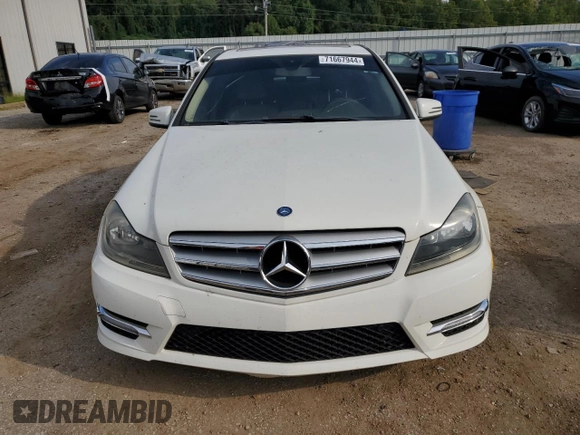 2012 Mercedes-Benz C 350 Sport with VIN WDDGF5HB5CR202063, listed as a Copart auction lot 71667944 with 138,507 mi miles and Salvage Title. Bid and sale history available at DreamBid. Image 5.