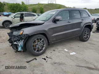 2021 Jeep Grand Cherokee Limited with VIN 1C4RJFBG5MC501701, listed as a Copart auction lot 58978975 with 22,796 mi miles and Salvage title. Bid and sale history available at DreamBid. Image 1.