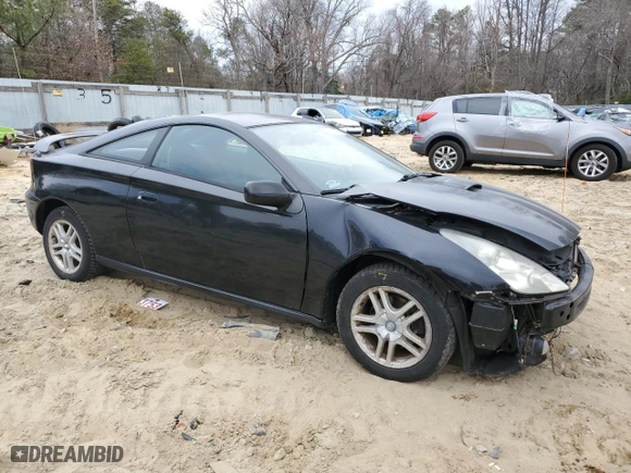 2002 Toyota Celica GT with VIN JTDDR32T020116432, listed as a Copart auction lot 47032465 with 50,483 mi miles and Salvage Title. Bid and sale history available at carsss.com. Image 4.