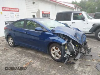 2015 Hyundai Elantra SE z VIN 5NPDH4AE5FH564170, wystawiony jako IAAI lot #39797121 z przebiegiem Nie podano mil oraz . Historia ofert i sprzedaży dostępna na DreamBid. Obrazek 1.