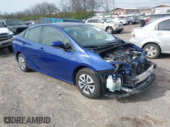 2018 Toyota Prius Two with VIN JTDKARFU3J3547008, listed as a IAAI auction lot 41804861 with 125,946 mi miles. Bid and sale history available at carsss.com. Image 1.