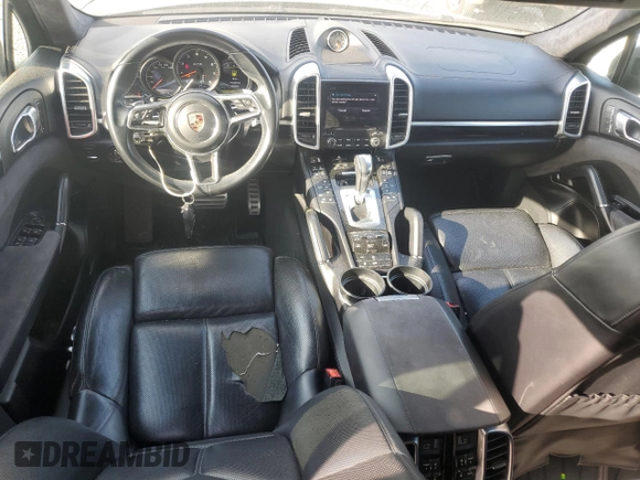 2017 Porsche Cayenne GTS with VIN WP1AD2A22HLA83654, listed as a Copart auction lot 52196695 with 119,327 mi miles and Salvage title. Bid and sale history available at DreamBid. Image 8.