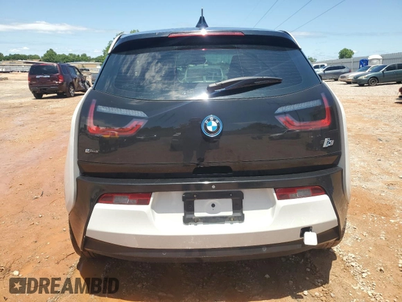 2017 BMW i3 with VIN WBY1Z8C38HV892218, listed as a Copart auction lot 59941365 with 38,313 mi miles and Salvage title. Bid and sale history available at DreamBid. Image 6.